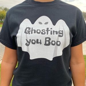 Halloween ‘Ghosting you Boo’ Tshirt